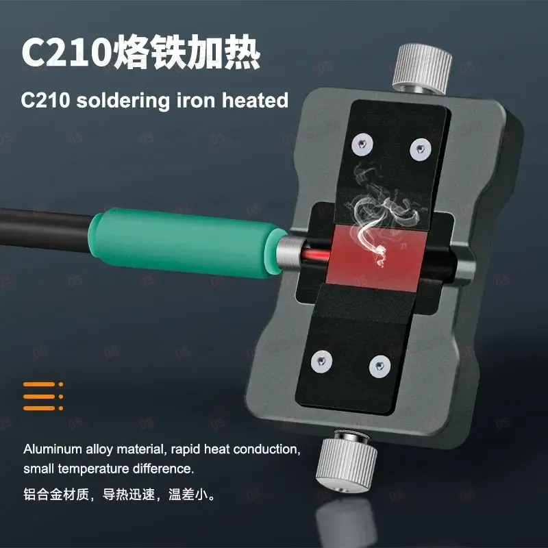 Держатель микросхем с подогревом от паяльника PPD C210 фото в интернет-магазине 05gsm.ru