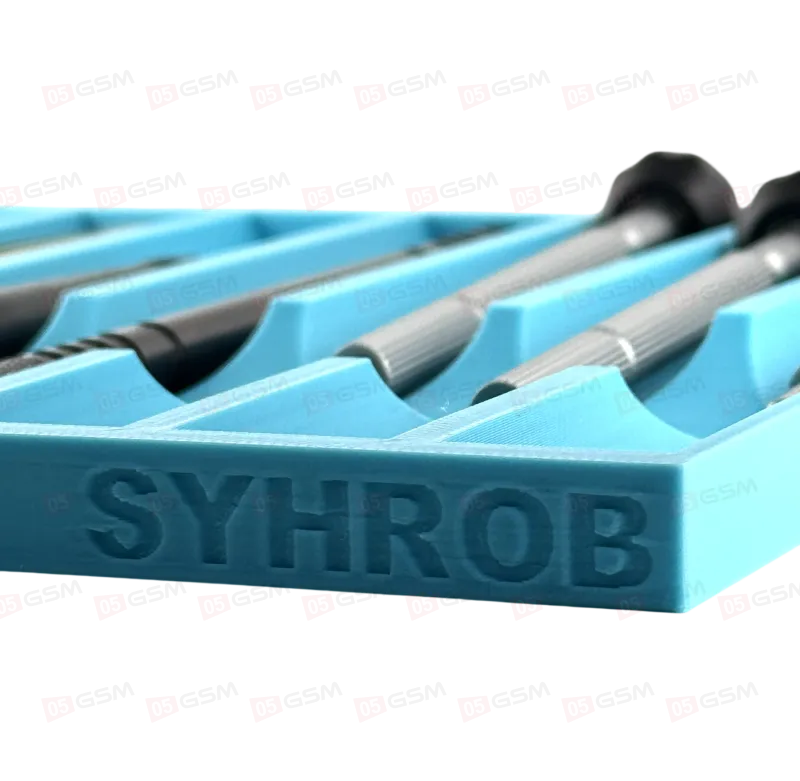Лоток средний для инструментов SYH-009 (Голубой; 7 отсеков) фото в интернет-магазине 05gsm.ru