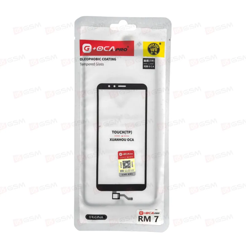 Сенсор + OCA (G+OCA) Redmi 7 черный фото в интернет-магазине 05gsm.ru