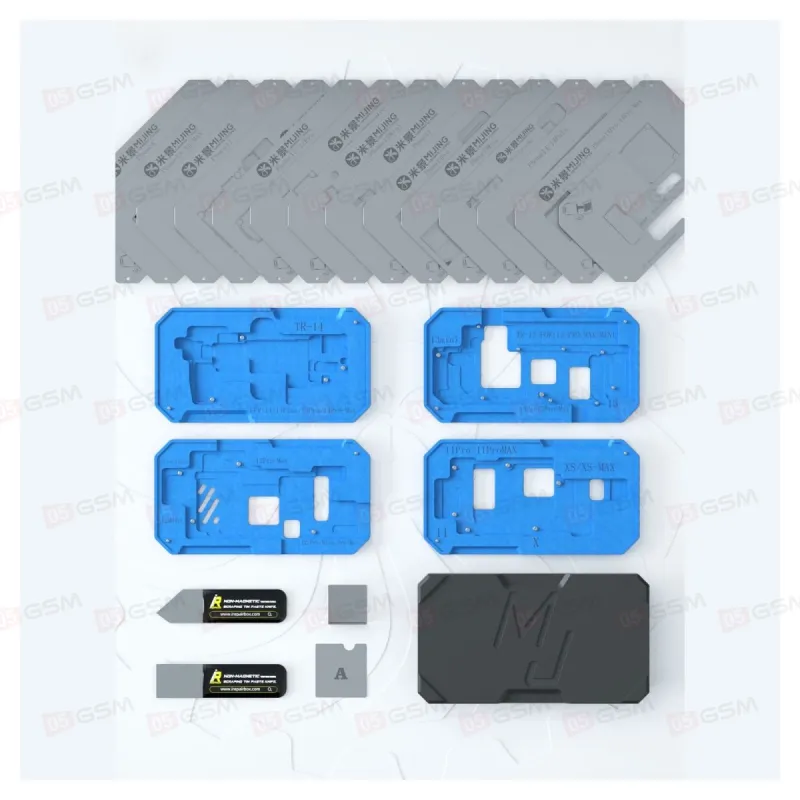 Монтажная платформа Mijing Z20 Pro для iPhone X-16 Pro Max (Middle Frame) фото в интернет-магазине 05gsm.ru