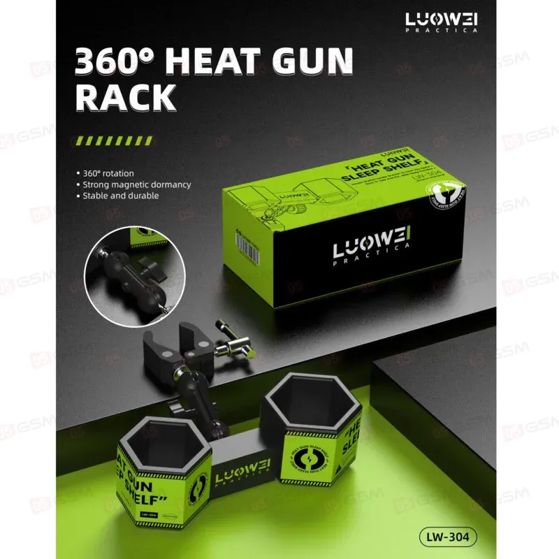 Держатель термофена Luowei LW-304 (Двойной) фото в интернет-магазине 05gsm.ru