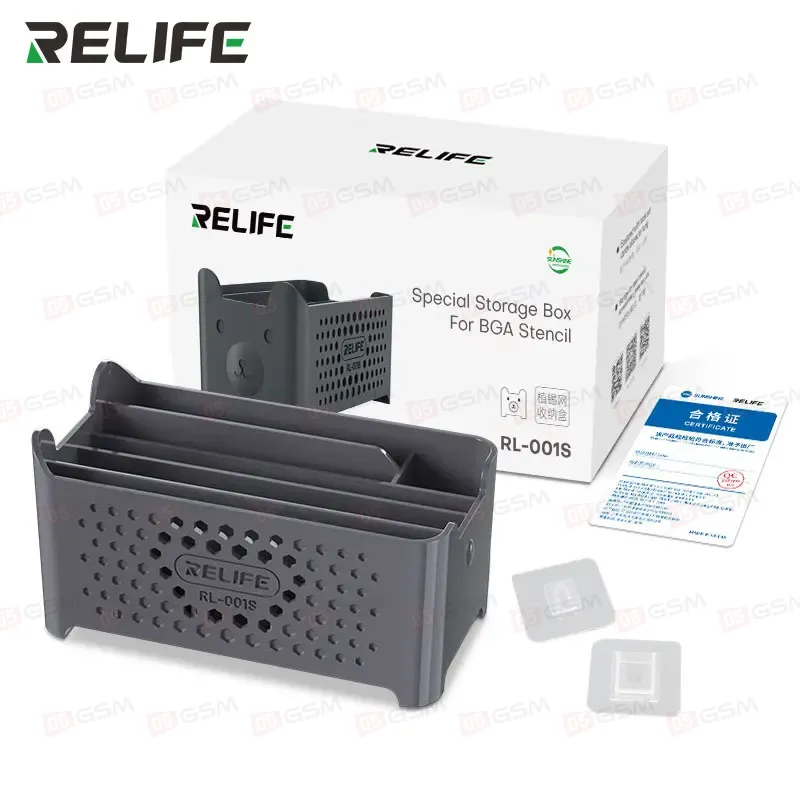 Органайзер для трафаретов Relife RL-001S (Серый) фото в интернет-магазине 05gsm.ru