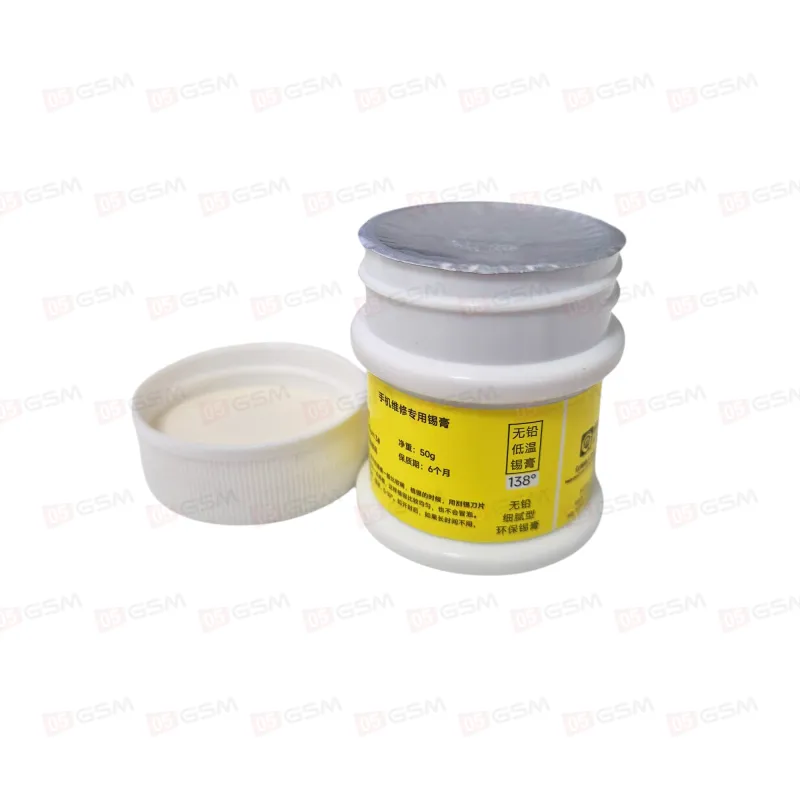 Паста для BGA IC Amaoe M11 (138°C Sn42/Bi58) 50g (жидкое олово) фото в интернет-магазине 05gsm.ru