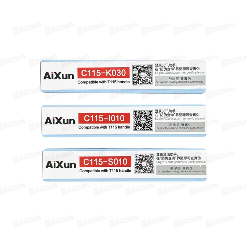 Жало паяльное Aixun C115-S010 (Изогнутое) фото в интернет-магазине 05gsm.ru