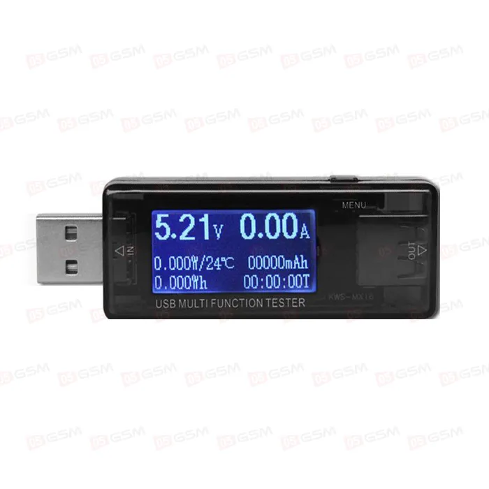 Тестер USB Keweisi KWS-MXI6 (4-30V; 5.5A) фото в интернет-магазине 05gsm.ru