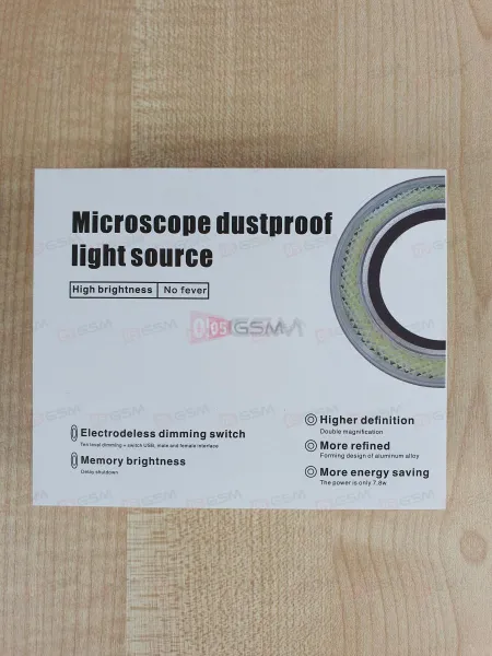 Подсветка на микроскоп OLED (С регулятором; USB) фото в интернет-магазине 05gsm.ru