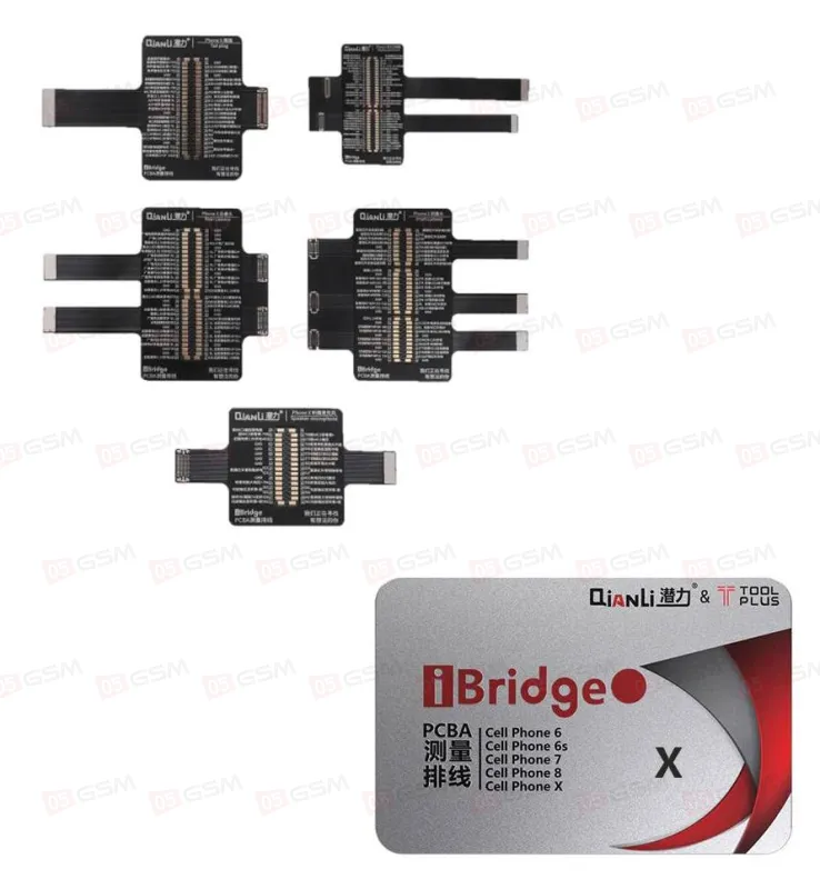 Шлейфа для тестирования материнской платы iPhone X (ibridge) фото в интернет-магазине 05gsm.ru