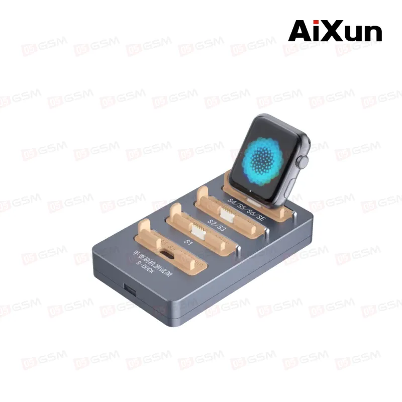 Программатор Aixun S-Dock (Для Apple Watch S1/S2/S3 38-42 mm/S4/S5/S6/SE 40-44 mm) фото в интернет-магазине 05gsm.ru