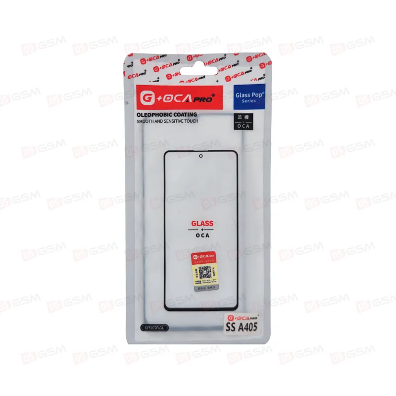 Стекло + OCA (G+OCA) Samsung A405 черный фото в интернет-магазине 05gsm.ru