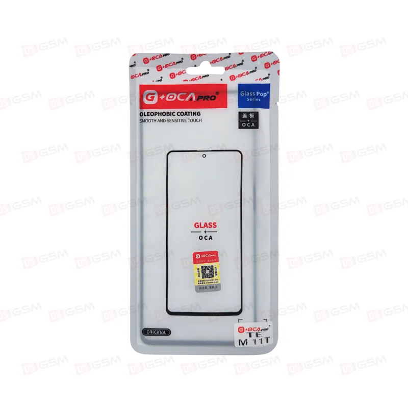 Стекло + OCA (G+OCA) Xiaomi 11T черное фото в интернет-магазине 05gsm.ru
