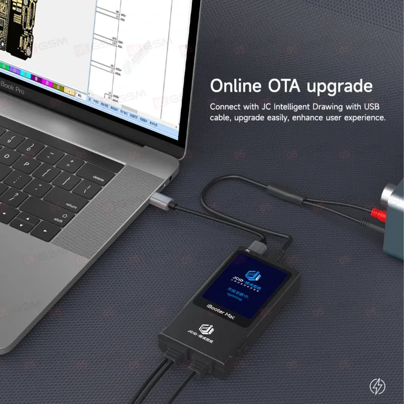 Анализатор напряжения для MacBook JCID iBooter Mac (Intelligent Drawing Current Analyzer) фото в интернет-магазине 05gsm.ru