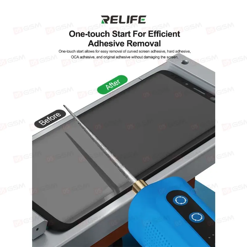 Машинка для снятия клея с дисплеев Relife LG1 фото в интернет-магазине 05gsm.ru