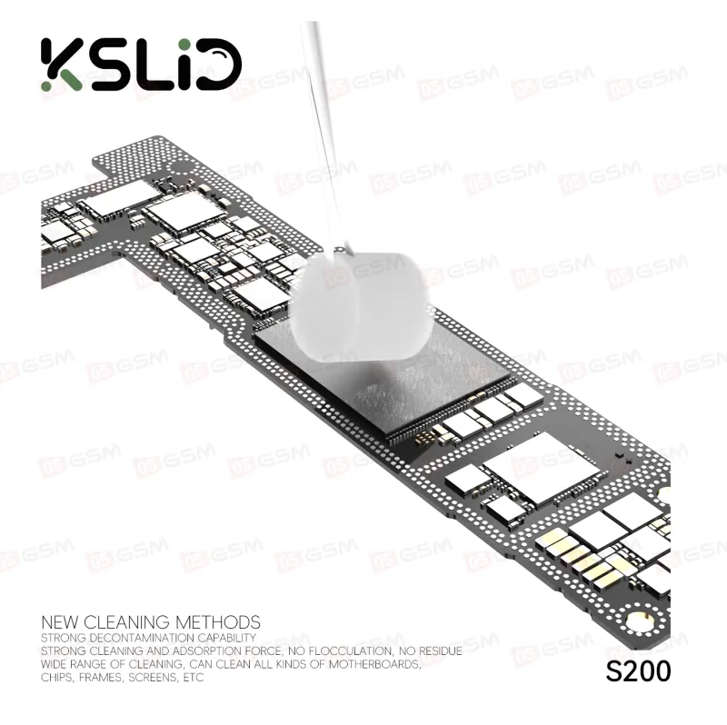 Спонжики для чистки платы KSLID S200 (Мини-губки; цилиндрические; баночка; 200 штук) фото в интернет-магазине 05gsm.ru