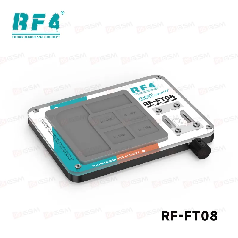Держатель микросхемы с ковриком для реболлинга RF4 RF-FT08 фото в интернет-магазине 05gsm.ru