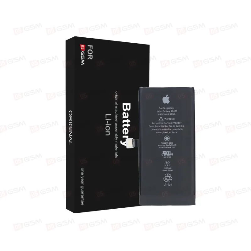Аккумулятор iPhone 12 Mini (05GSM; 2227 мАч; гарантия 1 год) фото в интернет-магазине 05gsm.ru