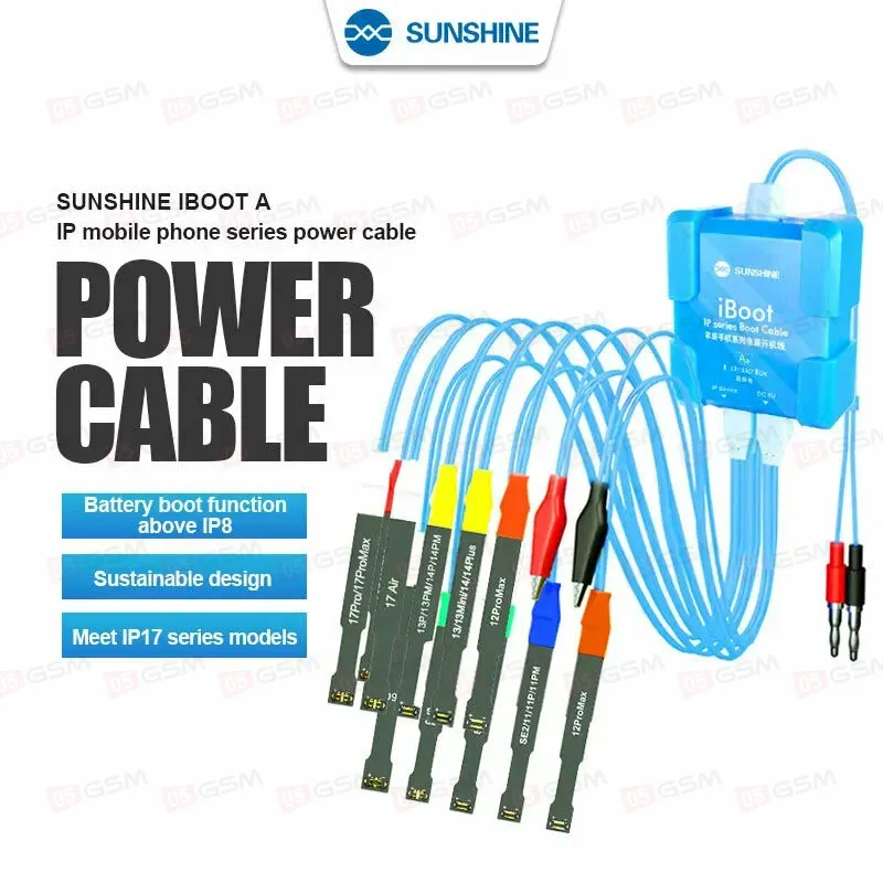 Кабель для теста Sunshine iBoot D v11 (iPhone 8-17 Series + Android) фото в интернет-магазине 05gsm.ru