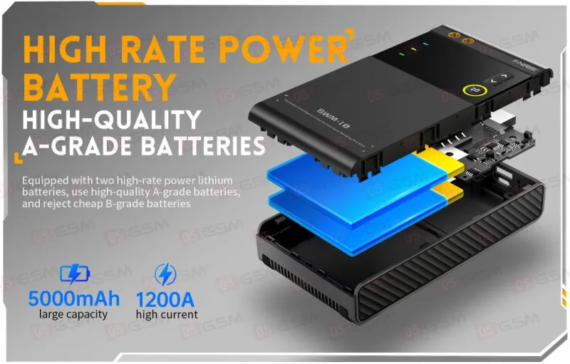 Сварка точечная Fnirsi SWM-10 фото в интернет-магазине 05gsm.ru