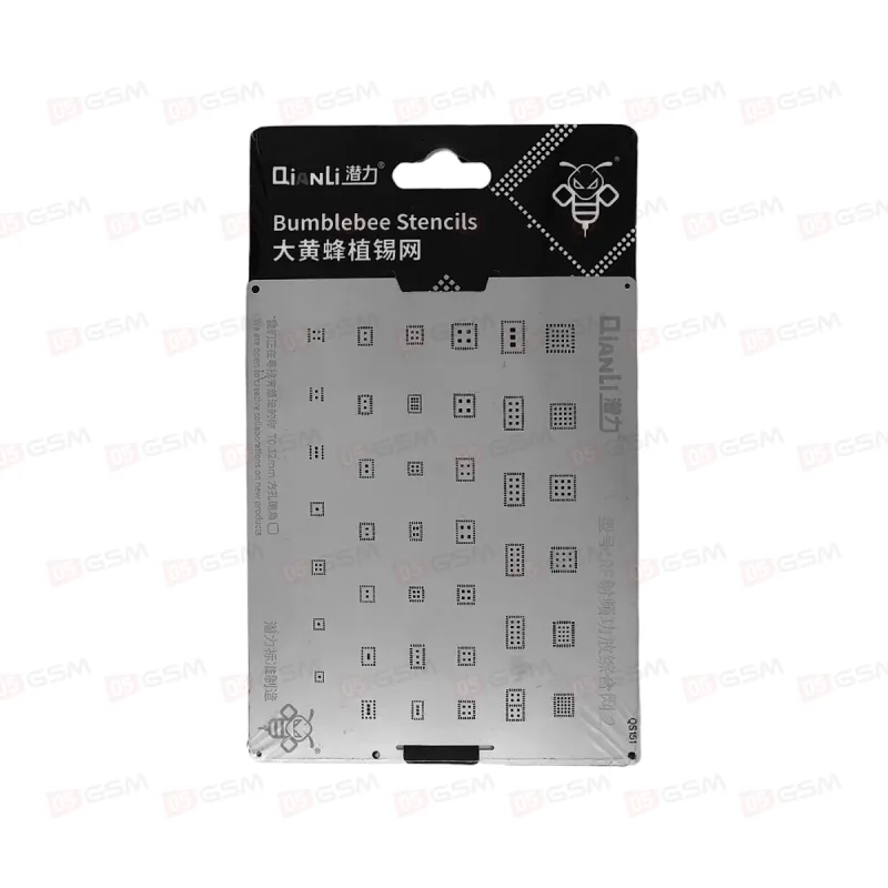 Трафарет 2D для BGA Qianli QS166 (Phone T0.15mm) фото в интернет-магазине 05gsm.ru