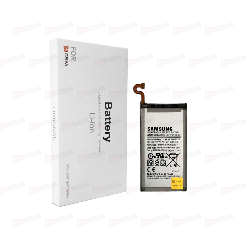 Аккумулятор Samsung Galaxy S9 [G960] (05GSM; 3000 мАч; гарантия 1 год) фото в интернет-магазине 05gsm.ru