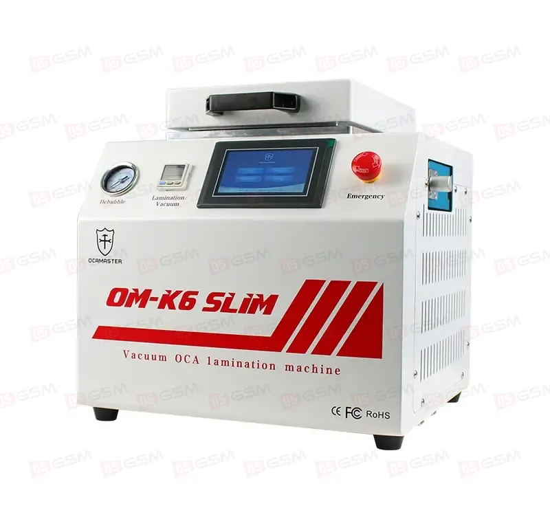 Комплект для переклейки OcaMaster OM-K6 Slim (Ламинатор 10" с барокамерой) фото в интернет-магазине 05gsm.ru