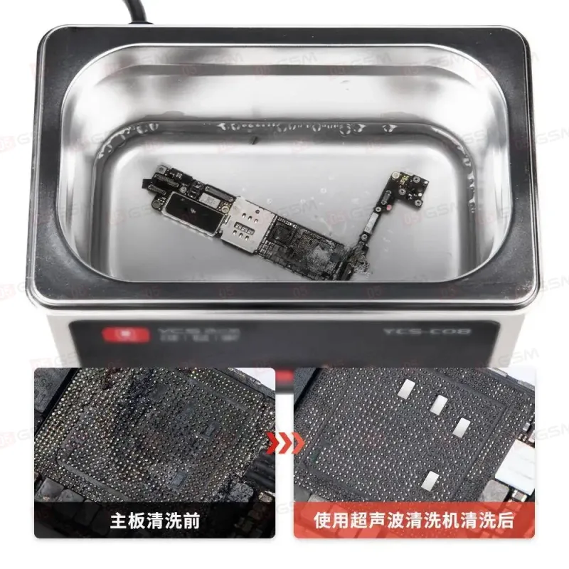 Ультразвуковая ванна YCS C08 (0.8 л) фото в интернет-магазине 05gsm.ru