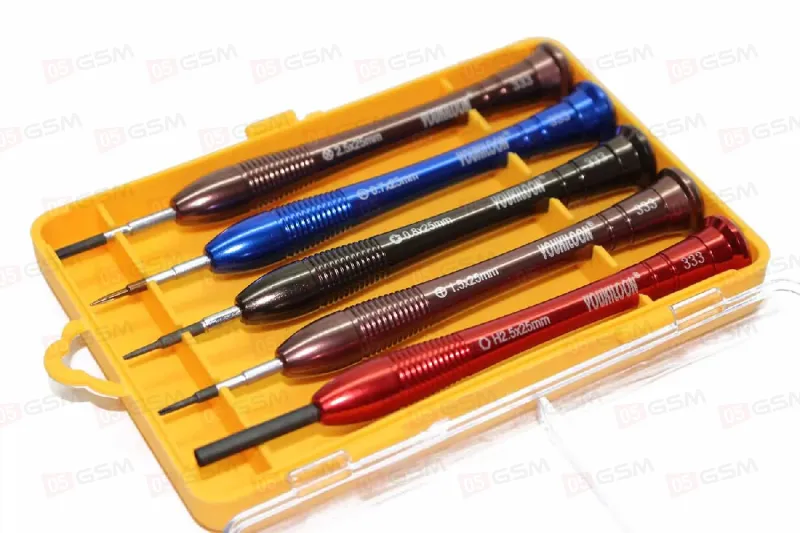 Набор отверток Youkiloon 333 (2D-биты; 5 штук) фото в интернет-магазине 05gsm.ru