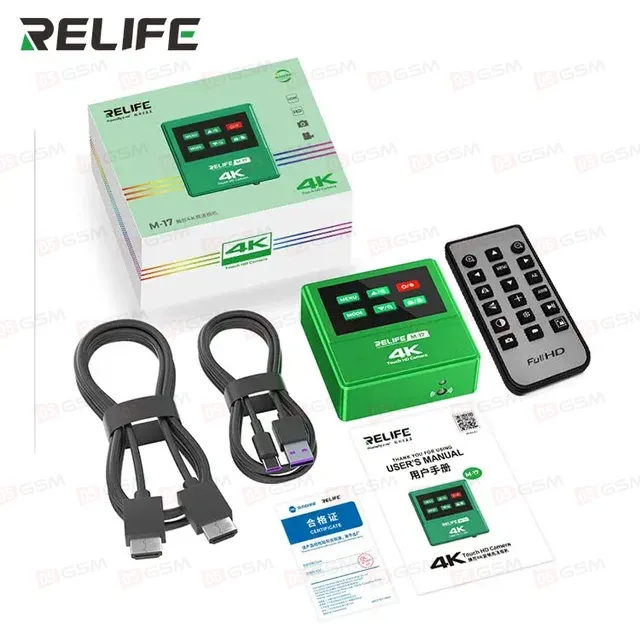 Камера на микроскоп Relife M-17 (1080P/4K; сенсорная) фото в интернет-магазине 05gsm.ru