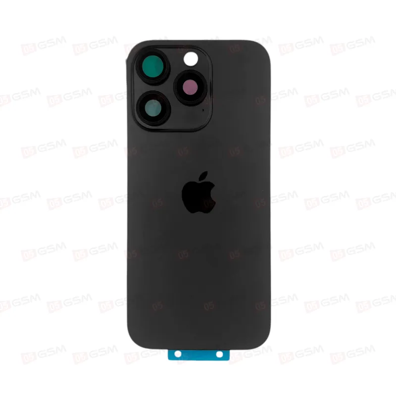 Крышка iPhone 16 Pro Max со стеклами и магнитами (Black titanium/Черный; оригинал; монолит) фото в интернет-магазине 05gsm.ru