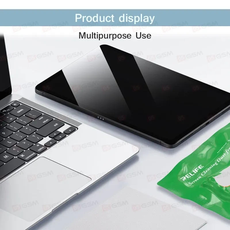 Салфетки безворсовые Relife RL-045A (100 штук) фото в интернет-магазине 05gsm.ru