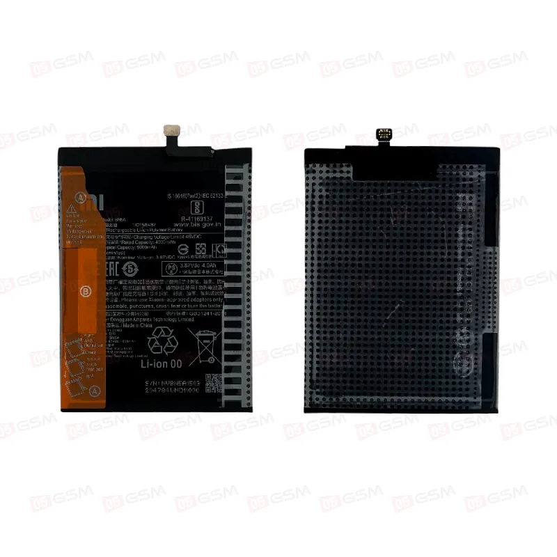 Аккумулятор Poco M3 Pro 5G / Redmi 10 / Note 10T [BN5A] (05GSM; 5000 мАч; гарантия 1 год) фото в интернет-магазине 05gsm.ru