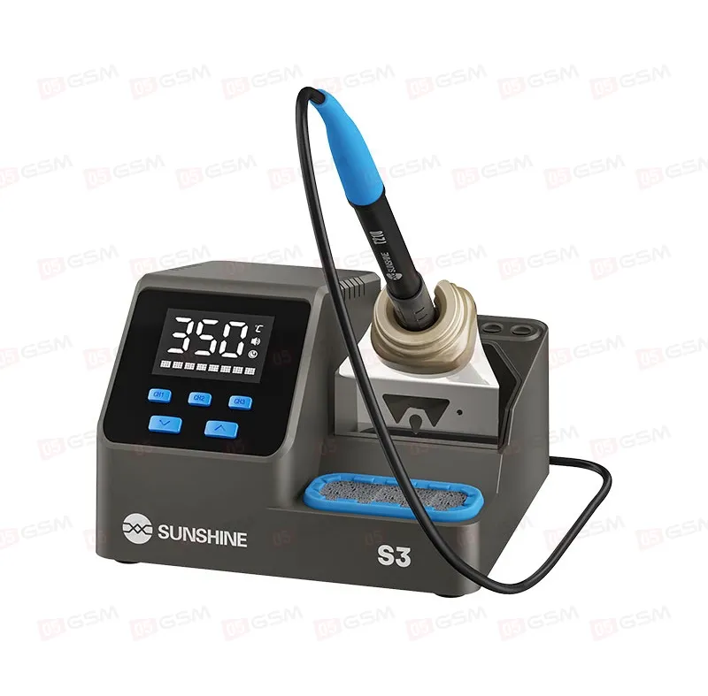 Паяльная станция Sunshine S3 (Ручка 210 и 1 жало) фото в интернет-магазине 05gsm.ru