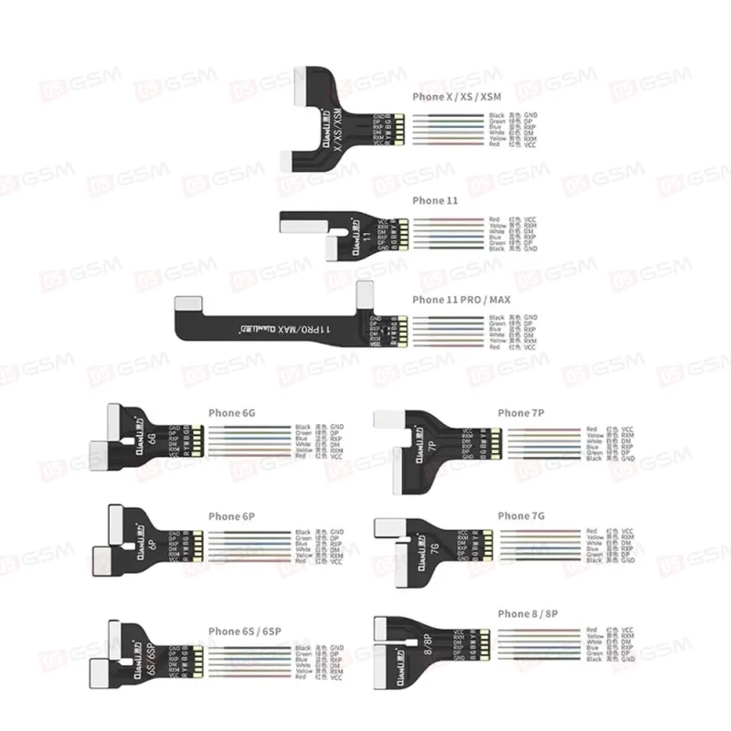 Кабель QIANLI iPower PRO MAX 6/6+/6S/6S+/7/7+/8/8+/X/XS/XS MAX/11/11pro/11pro Max фото в интернет-магазине 05gsm.ru