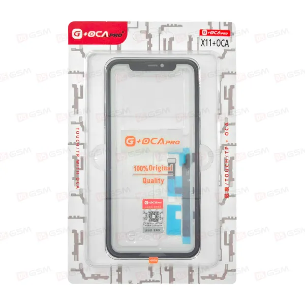 Сенсор G+OCA iPhone 11 с рамкой ORG фото в интернет-магазине 05gsm.ru