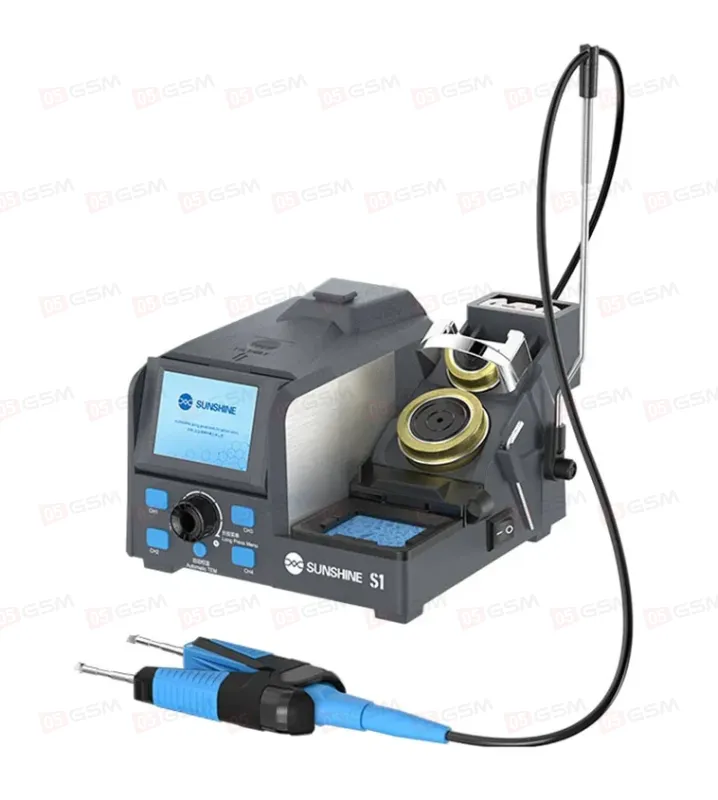 Паяльная станция Sunshine S1 (Ручка-пинцет и 2 жала) фото в интернет-магазине 05gsm.ru