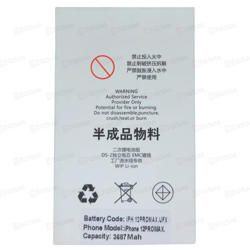 Аккумулятор без шлейфа iPhone 12 Pro Max (Банка) фото в интернет-магазине 05gsm.ru