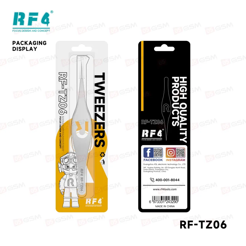 Пинцет прямой RF4 RF-TZ06 фото в интернет-магазине 05gsm.ru