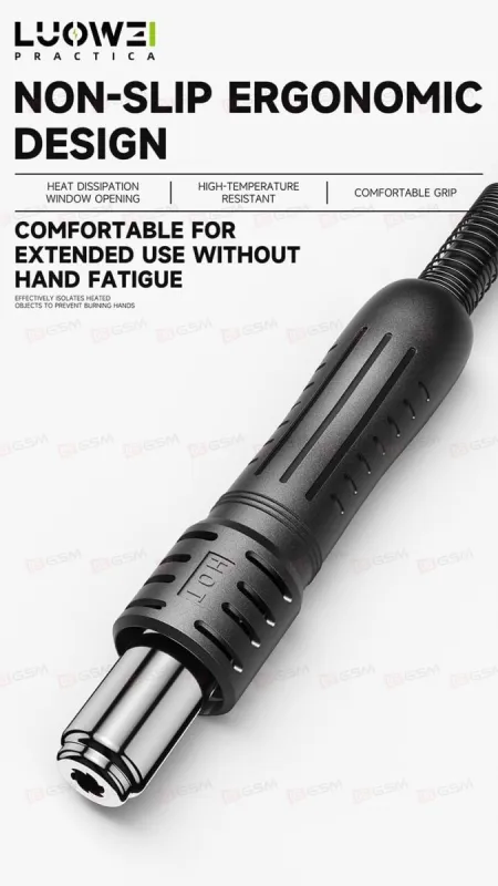 Термовоздушный фен Luowei HG-01 (Паяльная станция) фото в интернет-магазине 05gsm.ru