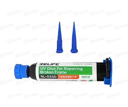 Клей ультрафиолетовый Relife RL-035D (Для рамок и корпусов) фото в интернет-магазине 05gsm.ru