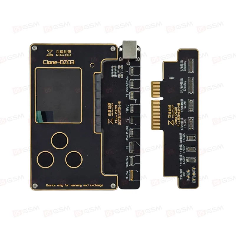 Программатор Mega-Idea Clone DZ03 (С платами Truetone/Battery/Face ID) фото в интернет-магазине 05gsm.ru