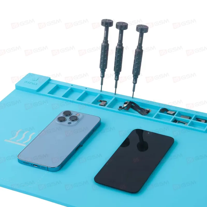 Монтажный коврик с подогревом Refox ProMat RS30 (Синий) фото в интернет-магазине 05gsm.ru