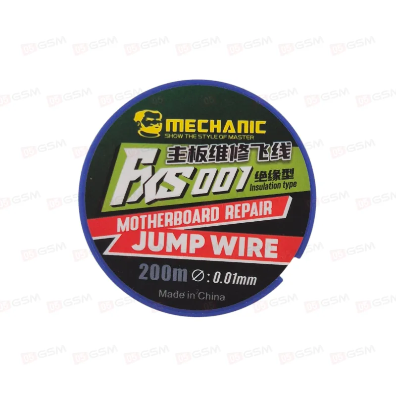 Медная нить Mechanic FXS001 (0.01 мм; 200 м) фото в интернет-магазине 05gsm.ru