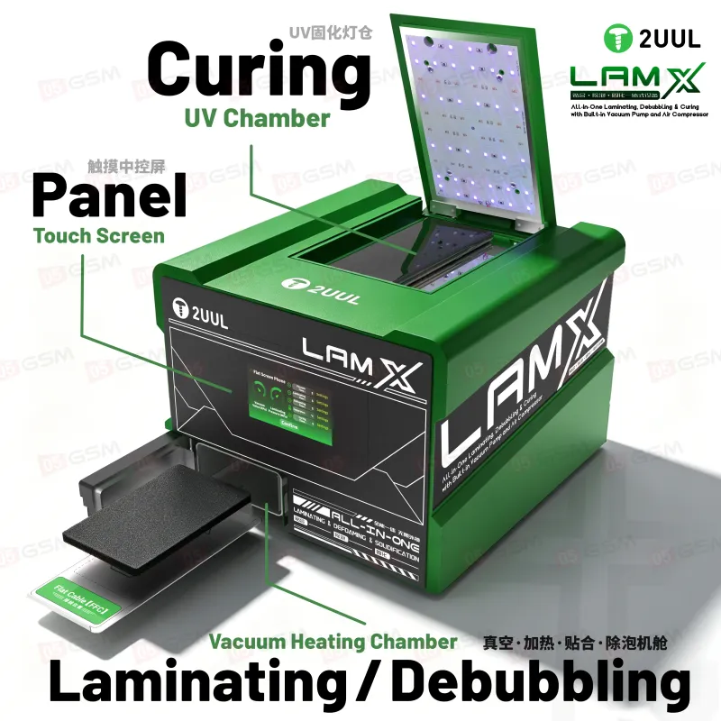 Комплект для переклейки 2UUL LD01 LamX (Ламинатор 7"; все в одном) фото в интернет-магазине 05gsm.ru