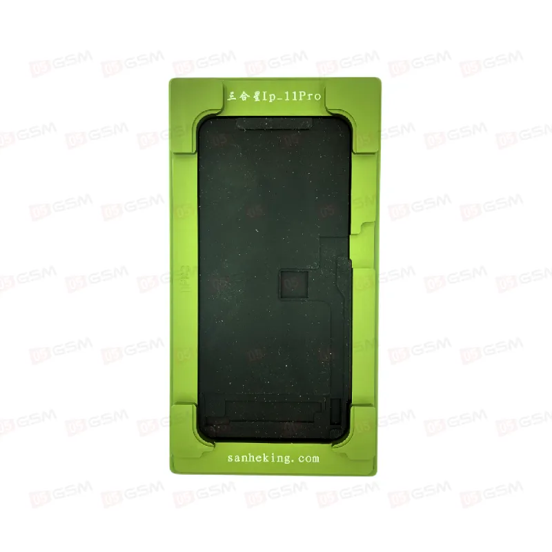 Форма Sanheking для дисплея iPhone 11 Pro (Green Mold; зеленая) фото в интернет-магазине 05gsm.ru