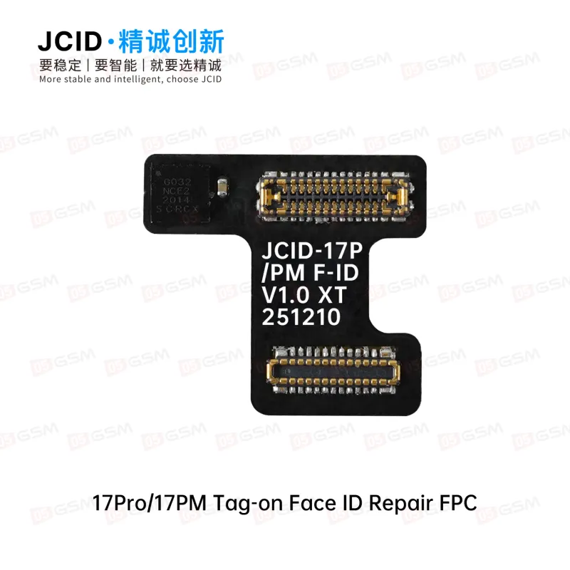 Шлейф от JCID для восстановления Face iD без пайки iPhone 17 Pro / 17 Pro Max (Non Removal) фото в интернет-магазине 05gsm.ru