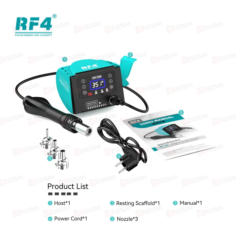 Термовоздушный фен RF4 RF-H6 (Паяльная станция) фото в интернет-магазине 05gsm.ru