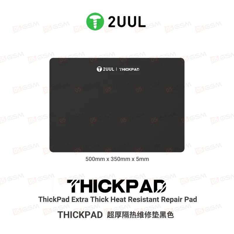 Монтажный коврик 2UUL ST86 Thickpad (Термостойкий; антистатический; 500x350x5 мм) фото в интернет-магазине 05gsm.ru