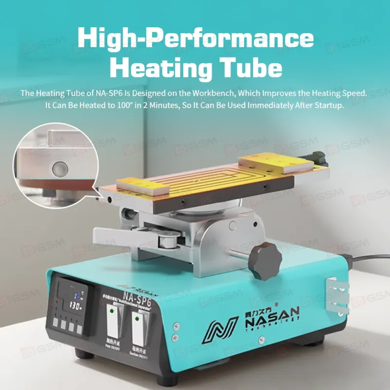 Сепаратор вакуумный с отдельным подогревом Nasan NA-SP6 New (Поворотный) фото в интернет-магазине 05gsm.ru