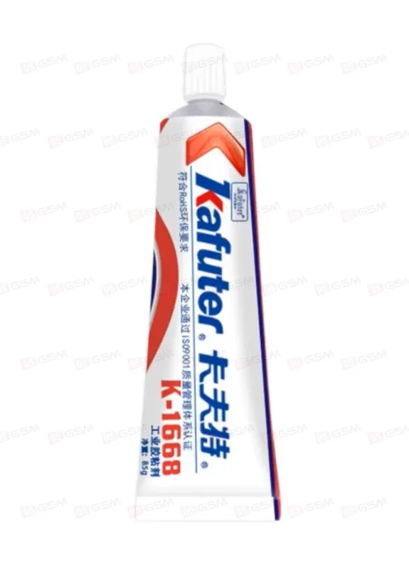 Клей огнестойкий Kafuter K-1668 (Промышленный; для электронных компонентов; 85 г) фото в интернет-магазине 05gsm.ru