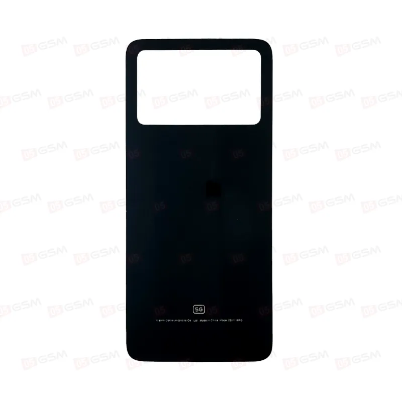 Крышка Poco X4 Pro черная фото в интернет-магазине 05gsm.ru