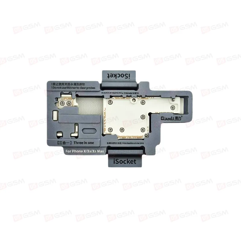 Колодка для теста платы iPhone X/XS/XS MAX (Qianli iSocket X) фото в интернет-магазине 05gsm.ru